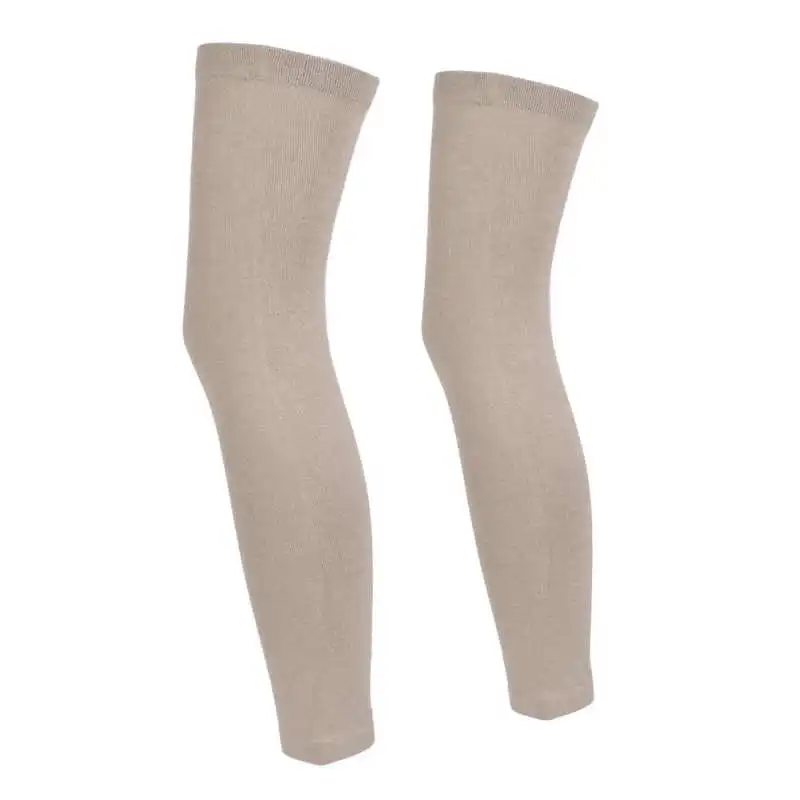 

Warm Knee Sleeves Thick Soft Elastic Knee Pads Sports Protection Promote Blood Circulation for Riding for Old People