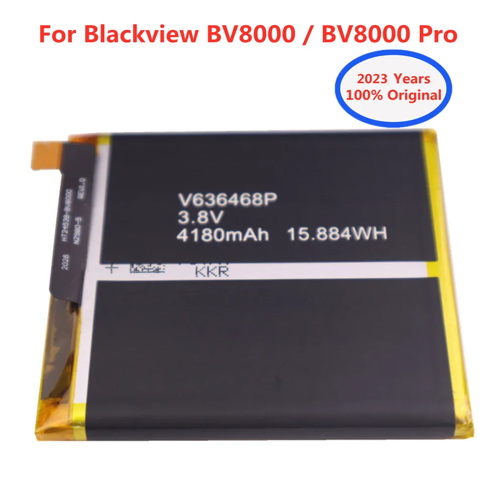 

100% Original BV 8000 Battery 4180mAh For Blackview BV8000 & BV8000 Pro V636468P Mobile Phone High Quality Replacement Batteries