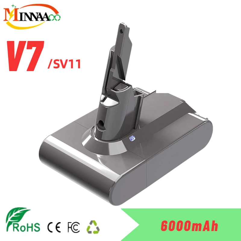 

2023 Upgrade 21.6V Batterie for Dyson V6 V7 V8 V10 Series SV12 DC62 SV11 sv10 Handheld Vacuum Cleaner Spare battery
