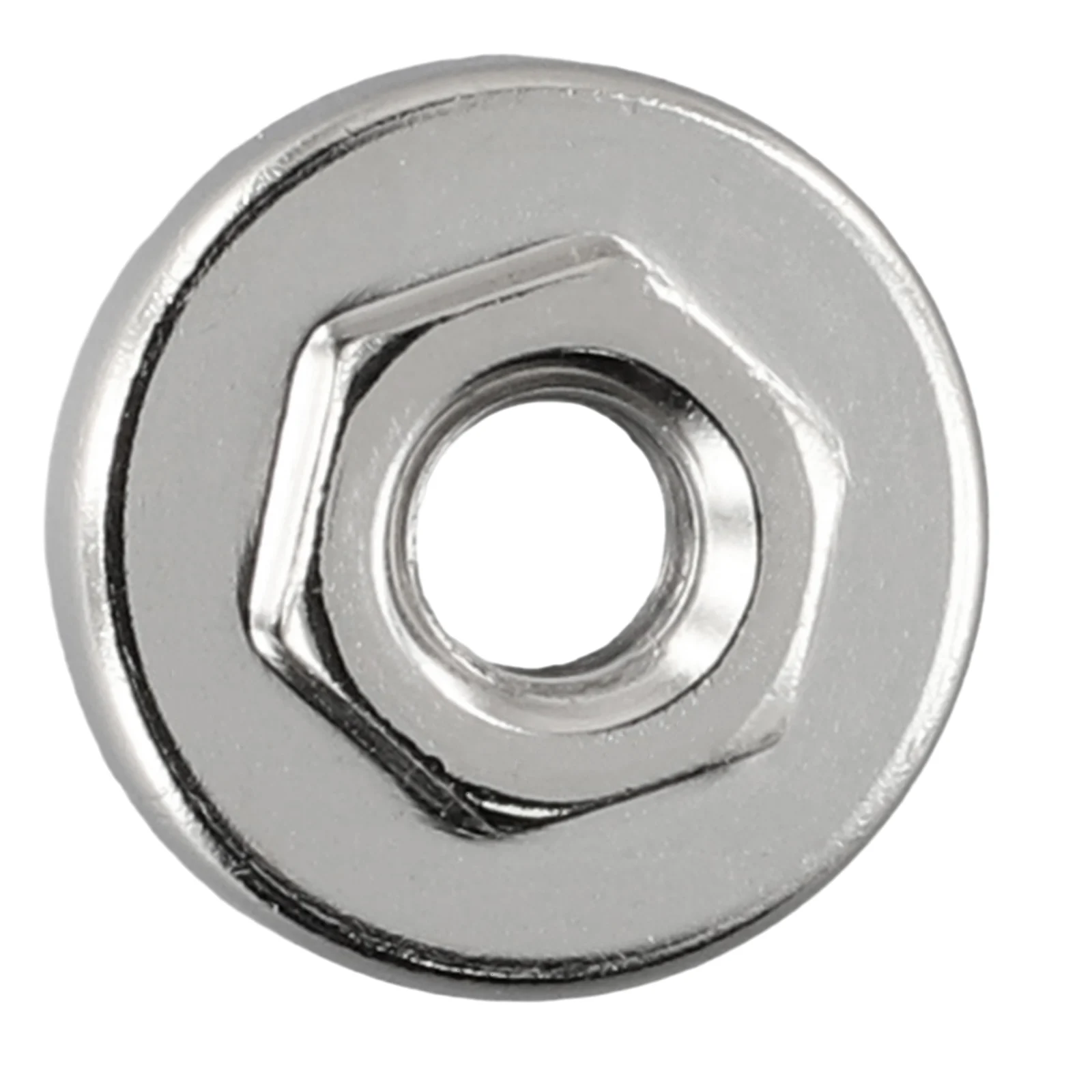 

New Practical Angle Grinder Nut 1× Exquisite Hot 1pc Accessory Non-slip Quick Clamp Replacement Silver Stainless Steel