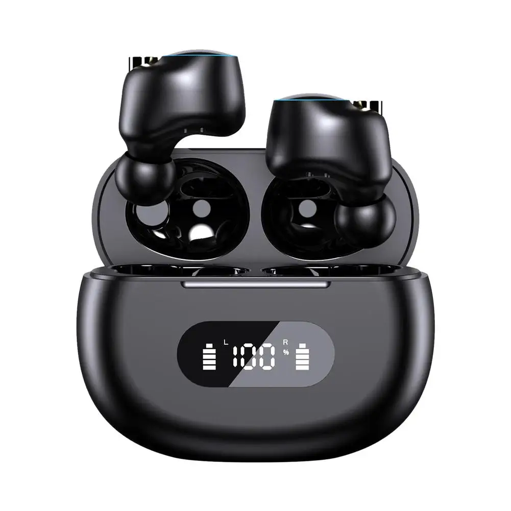 

YK-590 Tws Беспроводная Bluetooth-совместимая гарнитура 5,2, полувкладыши, бинауральные наушники с шумоподавлением