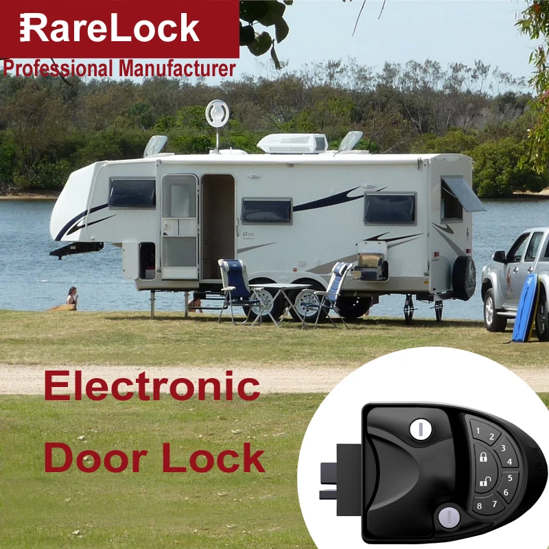 

Electronic Combination RV Door Lock for Car Truck Yacht Boat Car-styling Trunk Cabinet Hardware Accessories Rarelock MS548 i