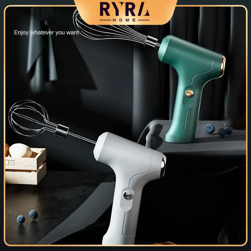 

High-speed Milk Beater Mixer 3-speed Whipper Multi-functional Agitator Usb Charging Baking Tools Household Frother Electric