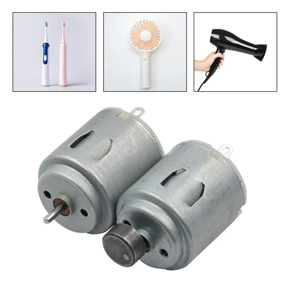 

NEW Micro 260 Motor High Speed Stainless Steel Motor For Mini Fan Electric Rc Car Boat Toy Electric Toothbrush