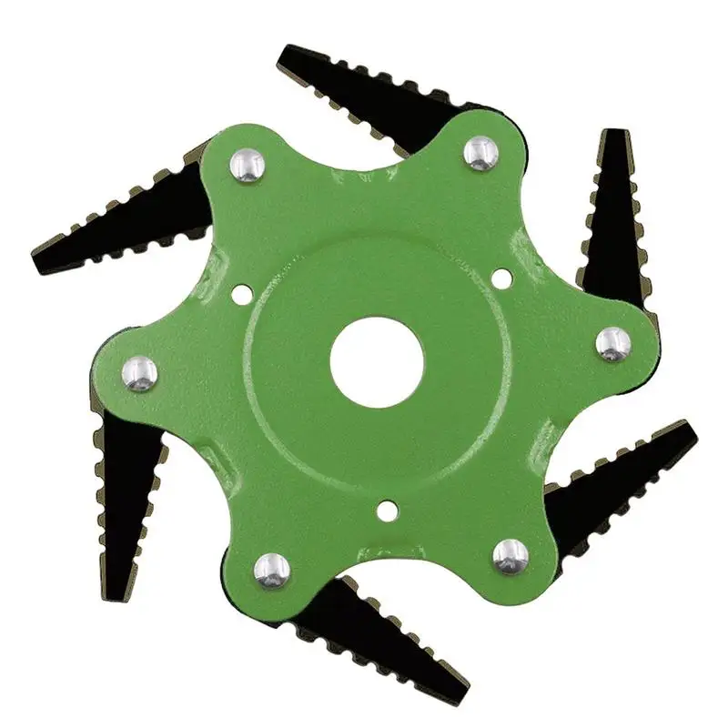

Trimmer Blades For Grass Eater Six-leaf Grass Eater Head Rotary Grass Brush Joint Twist Knot Steel Wire Wheel Brush Disc Trimmer