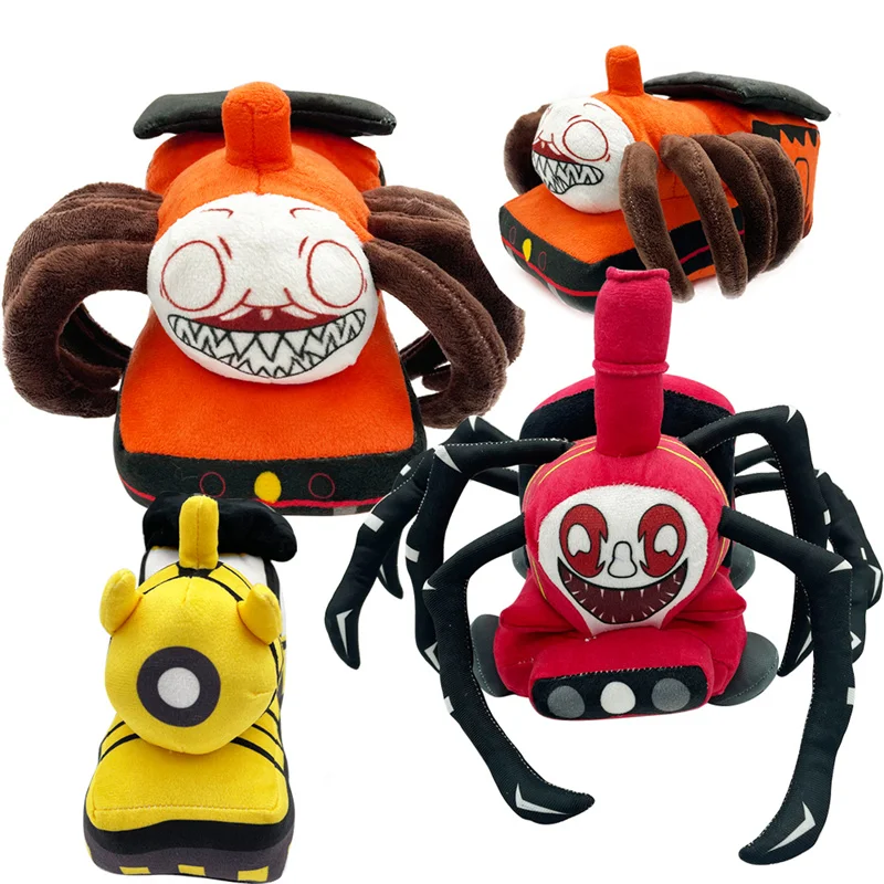 

20-25cm Hot Game Choo-Choo Charles Plush Stuffed Toys Horror Train Figures Cute Cartoon Anime Peluches Dolls Plushie Kids Gifts