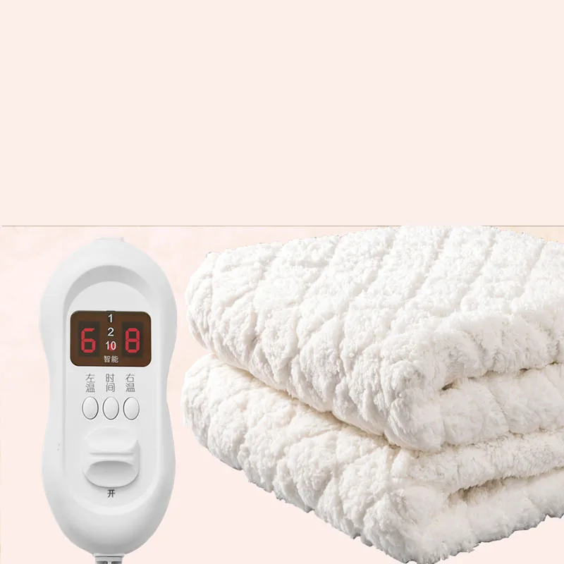 King Size Double Electric Blanket Single Waterproof Heated  Sheet Thermal Blanket Safe Home Timed Manta Electrica Body Warmer