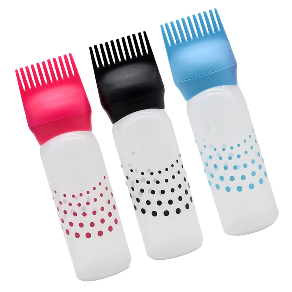 

Bottle Applicator Hair Comb Dye Root Color Brush Dispensing Scalp Oilsalon Care