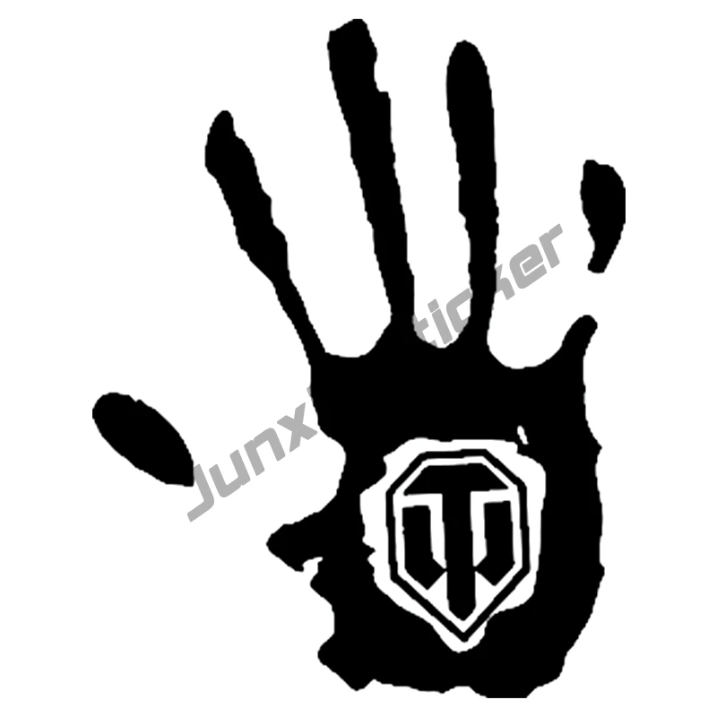 

Creative WOT World of Tanks 34 Car Stickers Bumper Window Decor Cover Scratches Glue Sticker Auto Accessories KK15cm
