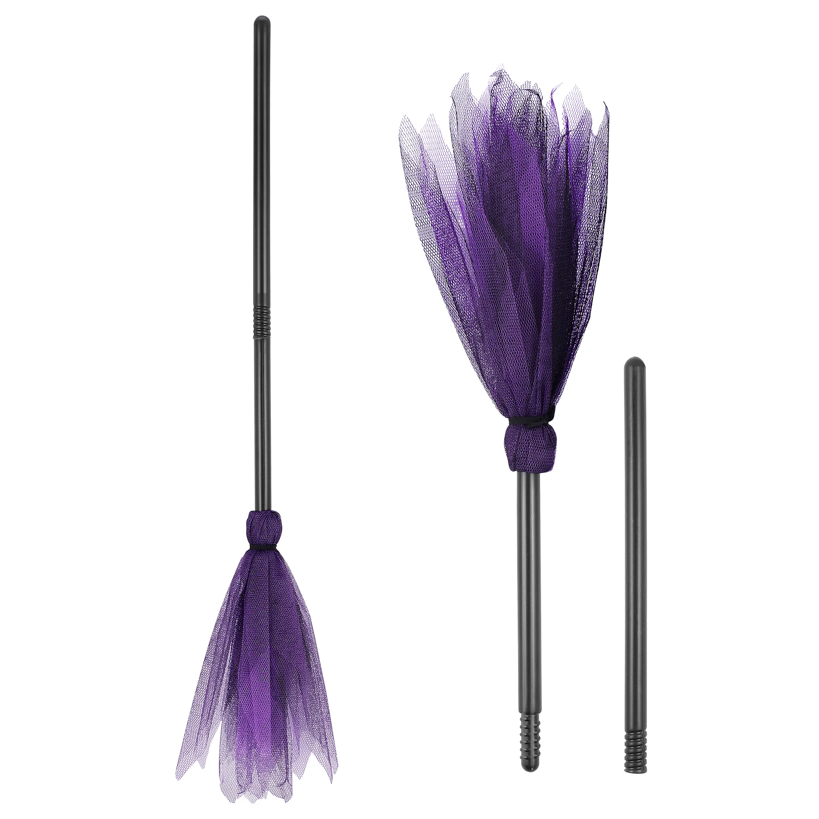 2 шт. Хэллоуин Декор Метла Косплей Вечеринка Подарок Ведьма для Чудо Костюм