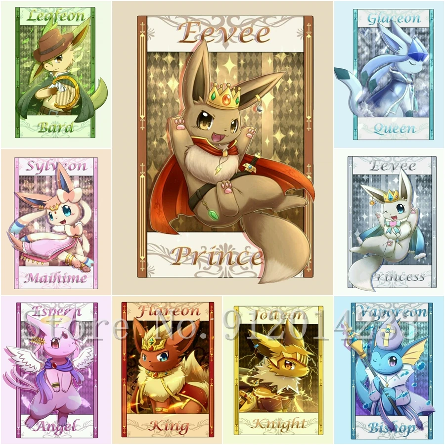 

Мозаика из страз Pokemon 5D для творчества, японское аниме Полноразмерное круглое украшение стразы, наборы для вышивки крестиком, ручная работа