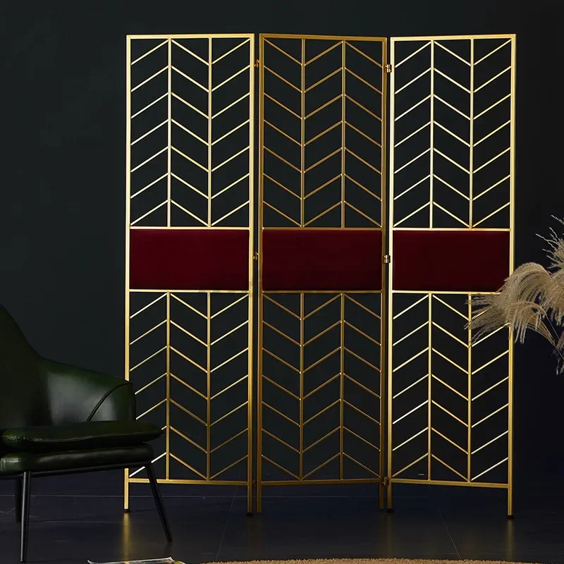 Mingzhan фланелевой мягкий экран Push-Pull складной подвижный перегородка для гостиной