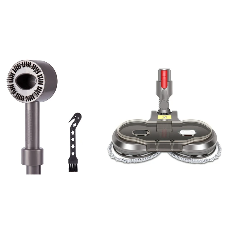 

1Set Dog Pet Brush For Dyson V7 V8 V10 V11 Groom Tool Dog Brush & 1 Set Electric Wet Dry Mopping Head