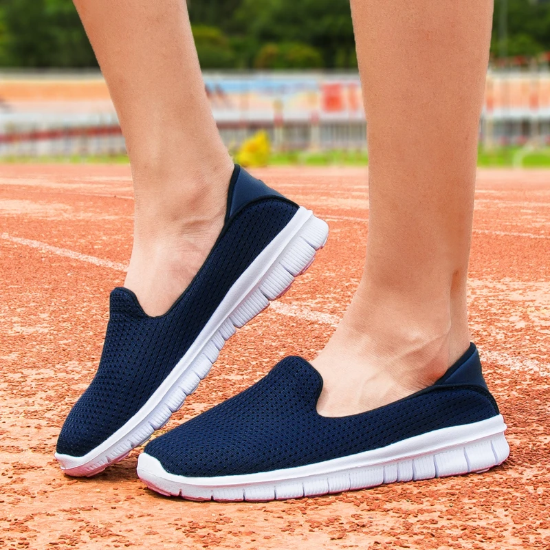 Lightweight Flat Shoes Women Sneakers Women Breathable Loafers Ladies Shoes Basket Femme Zapatillas Mujer Casual Chaussure Femme