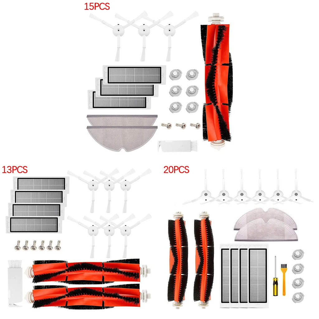 

Набор щеток для пылесосов S50 S51, бытовые насадки для пылесосов, боковая щетка, фильтры, Сменные аксессуары