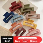 Женская однотонная резинка для волос, с геометрическим рисунком