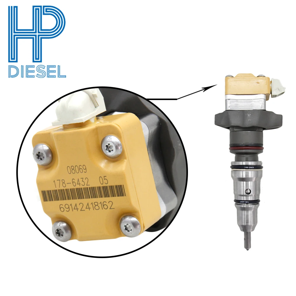 CAT3126B Топливная форсунка 178-6342 177-4754 177-4752 178-0199 188-1320 116-3526 128-6601 186-3410 Reman для Caterpillar