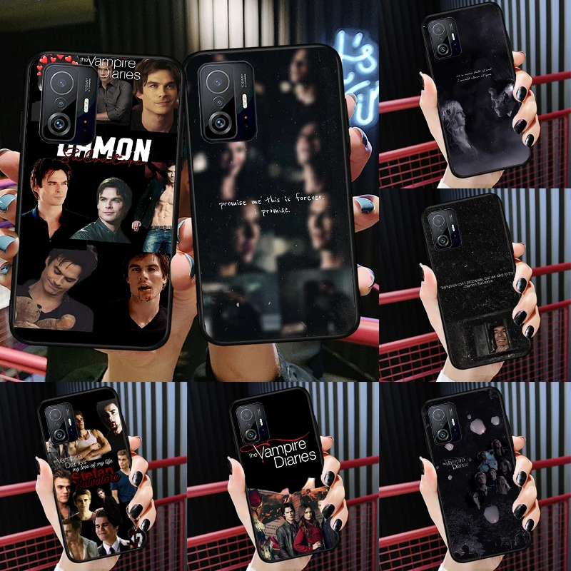 

Stefan And Damon the Vampire Diaries Case For Xiaomi Mi 11T Pro 12 Mi 11 Lite Cover For POCO X4 Pro X3 GT F3 M3 M4 X3 Pro Cover