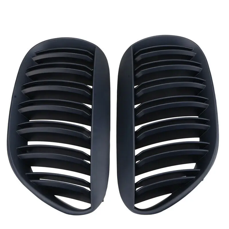 Автомобильная матовая Черная решетка радиатора переднего бампера для BMW E63 M6 645Ci