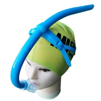 swimming training front breathing tube adults snorkel diving tube snorkel gear silicone for diving
