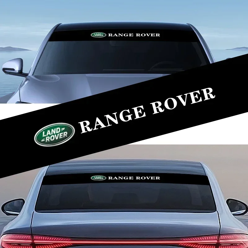 Наклейки на лобовое стекло автомобиля передняя и задняя декоративная эмблема