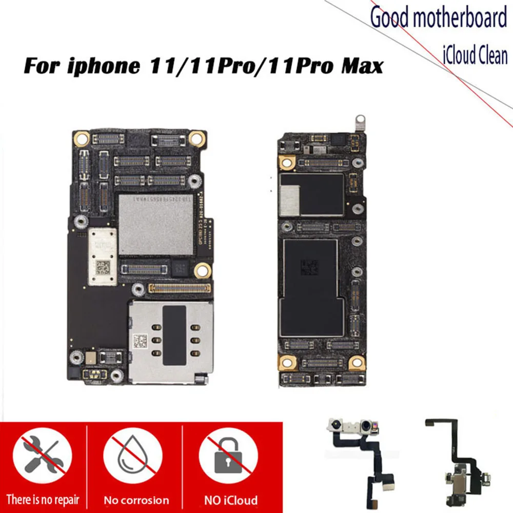 Материнская плата для iPhone 11/11 Pro/11 Pro Max с распознаванием лица оригинальная чистая