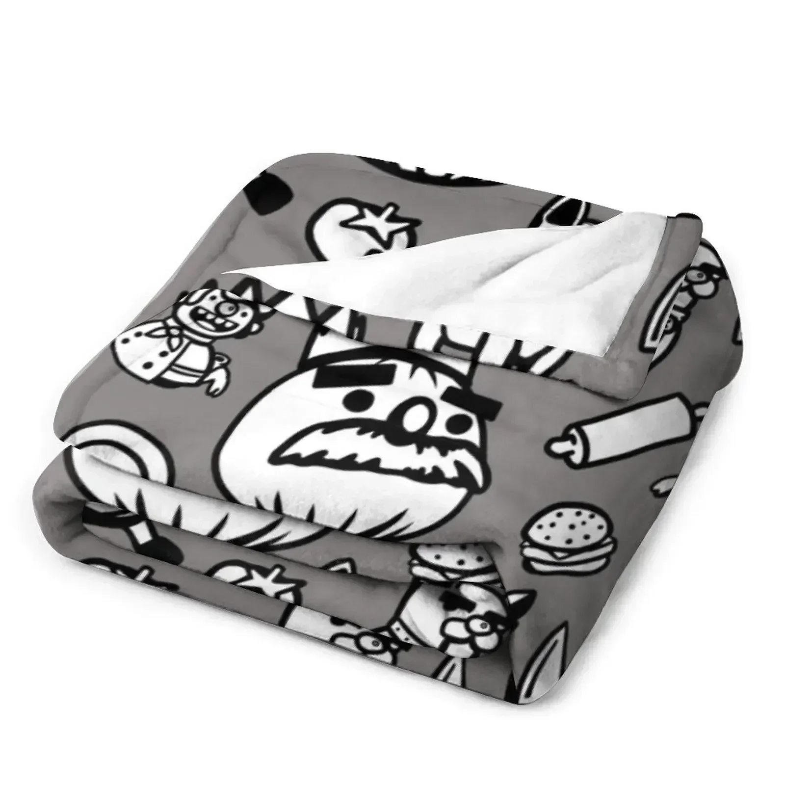 Одеяло с узором Overcooked детский диван-кровать милые одеяла