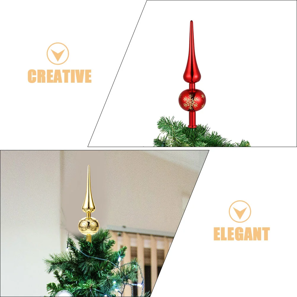 2 шт. декоративные топперы для рождественской елки