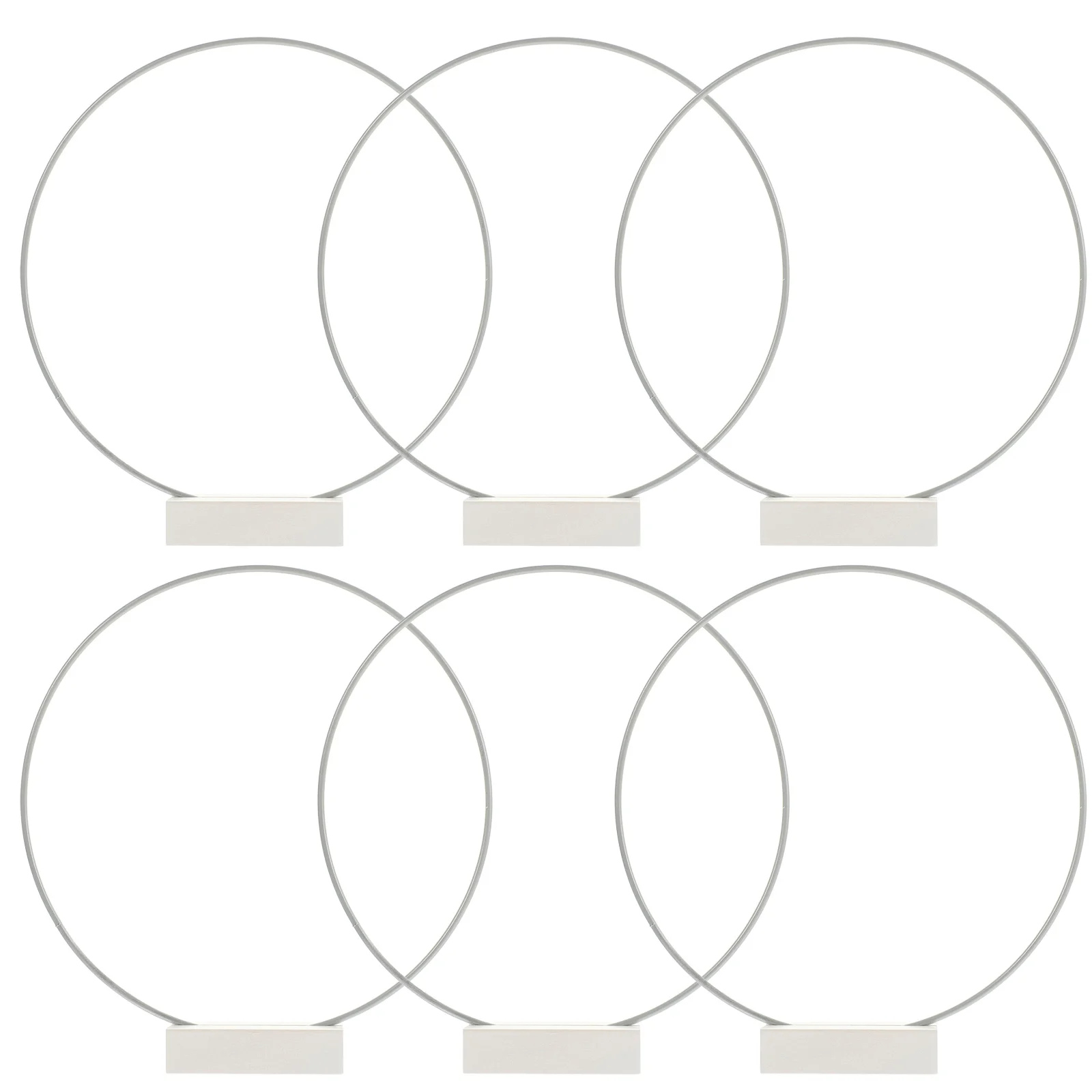 

Party Decoration Wedding Metal Floral Hoop Ring Desktop Flower Hoops DIY Wreath