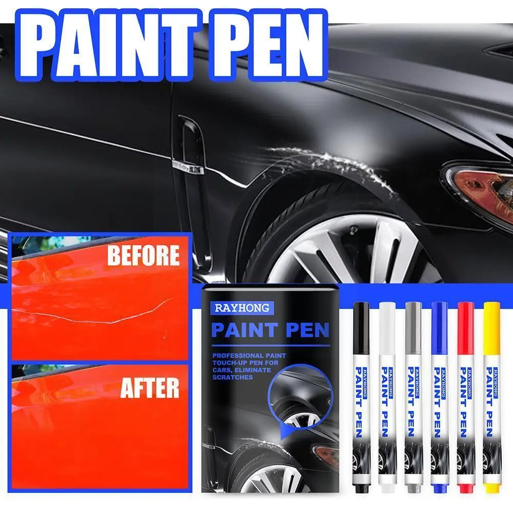 

Paint Cleaner Car Wheel Tire Oily Painting Pen Auto Wax Marker Graffiti Hot Rubber Polishes Tyre Metal Permanent Scratch S4V9