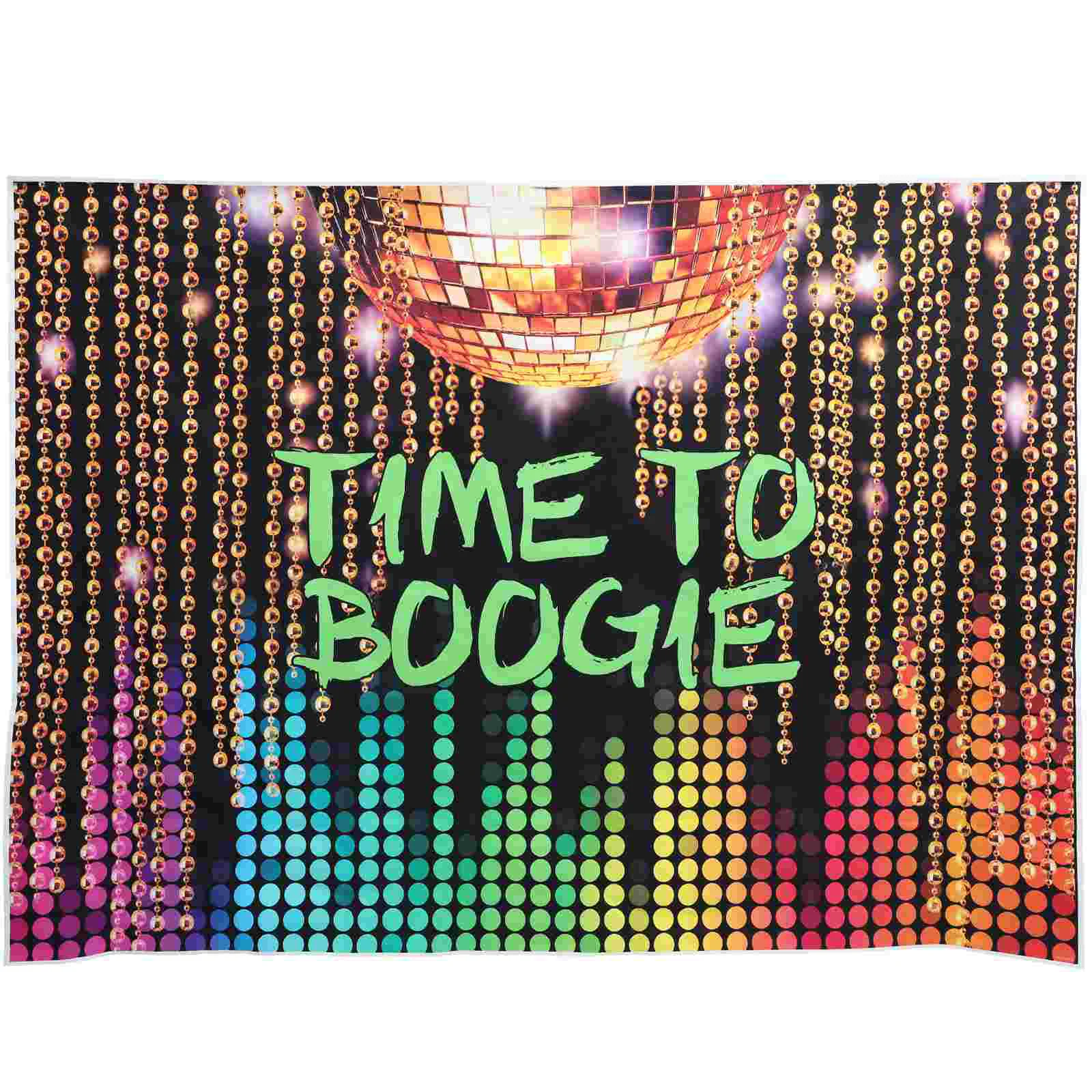 

1pc Colorful Vinyl Decorative Night Show Background Concert Backdrop Studio Prop Stage Backdrop