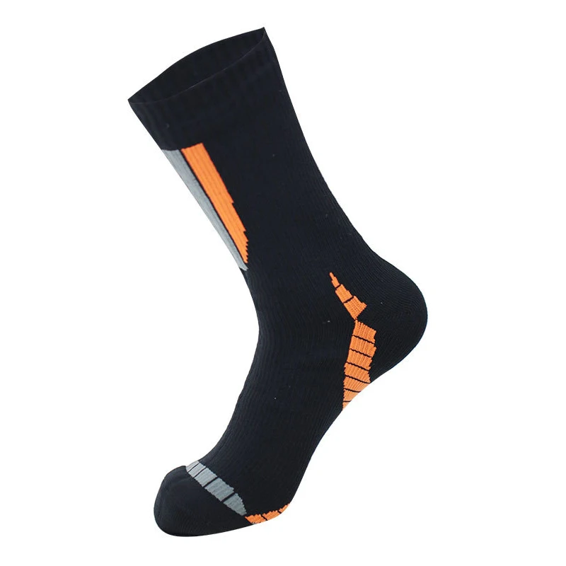 Xlwsbcr Mid-tube Ski Socks Cycling Camping Sports Wading Breathable Warm Men's and women's Outdoor Waterproof Socks