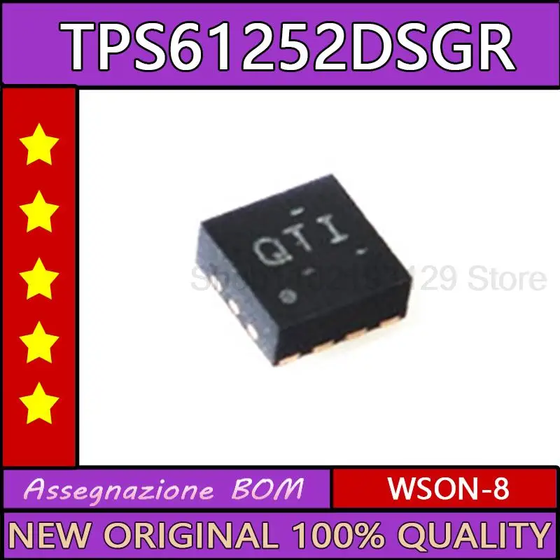 

10PCS TPS61252DSGR TPS61252 WSON-8 New original ic chip In stock