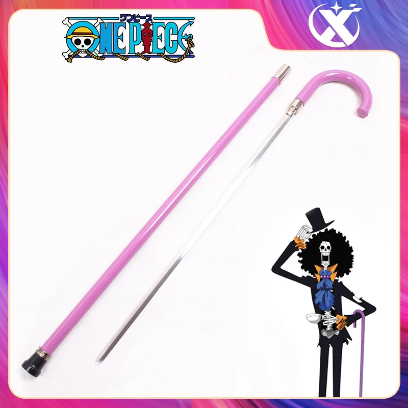 

One Piece Zoro Brook Sword Cane Weapon Model Zinc Alloy Action Figure Anime Peripheral Toys Children's Holiday Gifts