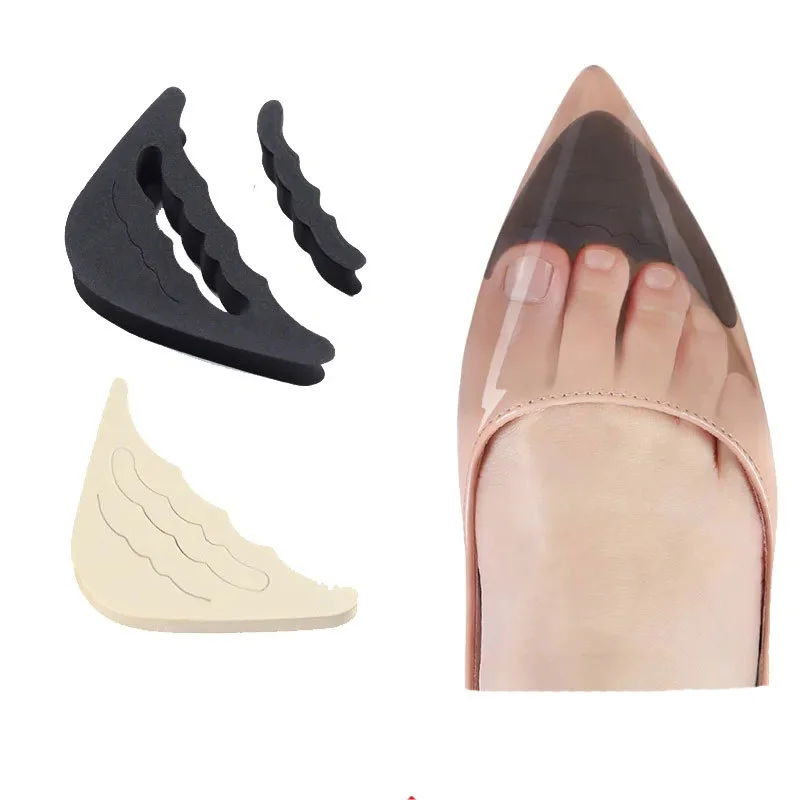 

1 Pair Forefoot Insert Pad for Women High Heels Front Filler Insoles Plug Half Sponge Cushion Feet Filler Insoles Anti-Pain Pads