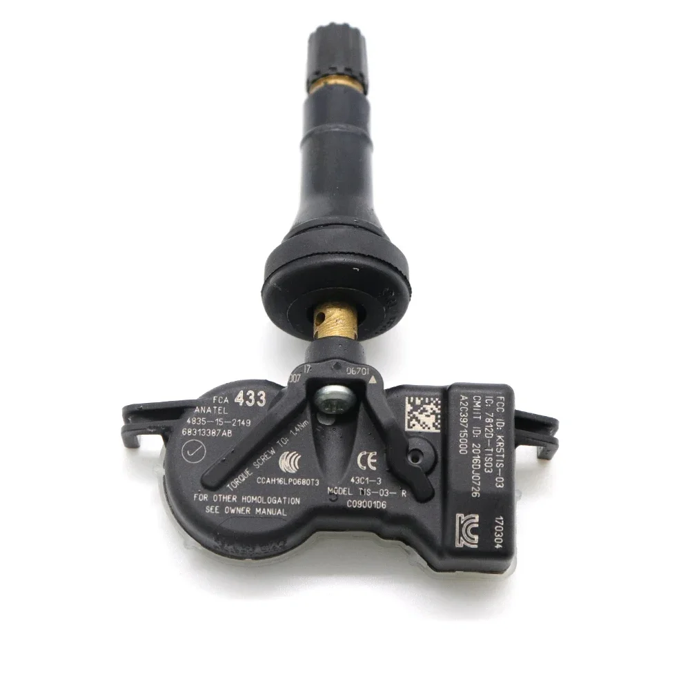 Фото Датчик давления в шинах TPMS 68313387AB 53305555 для Chrysler Pacifica 200, Dodge Durango, Dart, Jeep Grand Cherokee, Renegade, 433 МГц №2