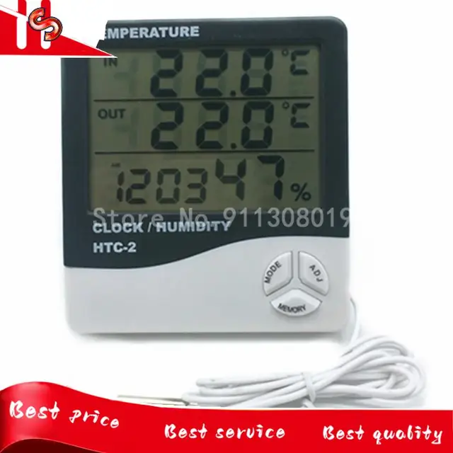 термометр-гигрометр комнатный цифровой с часами и будильником htc 1. Clock htc 1 инструкция. внешний датчик для метеостанции garin ws-2. Clock htc 1 инструкция. термометр гигрометр htc-2a.