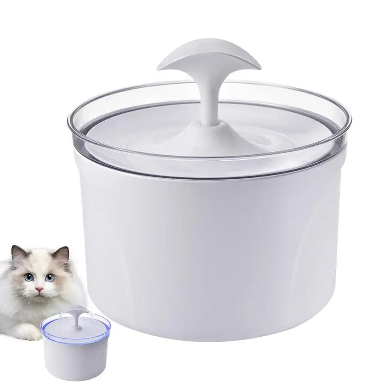 

Автоматический водяной фонтан для кошек, 2,5 л, низкий уровень шума, для домашних питомцев