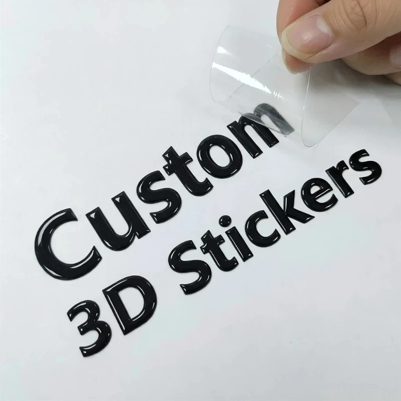 

Персонализированные 3D наклейки с логотипом 50 шт