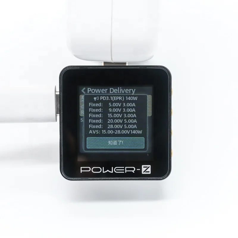 

ChargerLAB POWER-Z USB PD3.1 Protocol 48V Range Dual Type-C Tester KM002C Lite