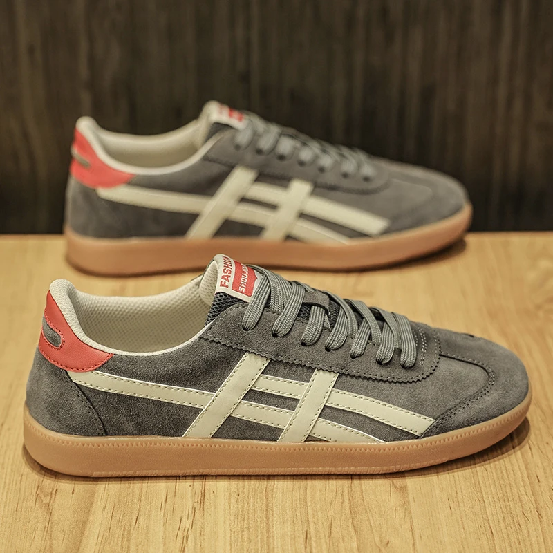 Кроссовки мужские из натуральной кожи