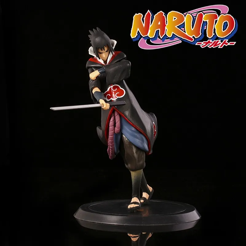 

Naruto Anime Figurine Uchiha Sasuke Figure Anime Action Figures Doll Kawaii Product Figure Free Shipping Items Children Toys
