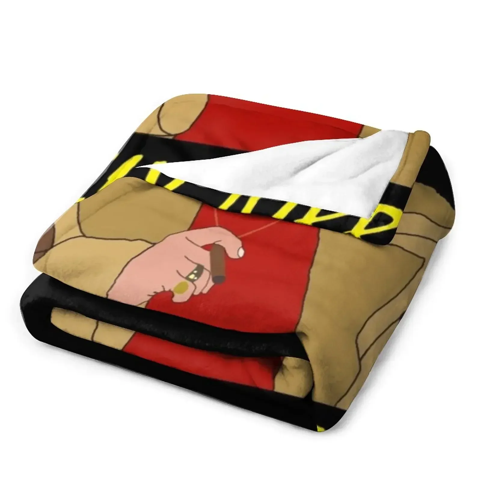 Прекрасно еврейское! (Желтое) Одеяло Роскошное утолщенное одеяло Симпатичные