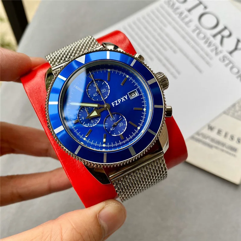 

BEX28 New Brand Quartz Watches men 904L Stainless Steel Classic Multifunction Sports Watch Automatic Date Chronograph women AAA