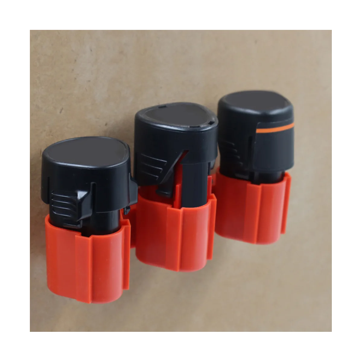 

For for 10.8V for 12V Battery and Tool Storage Holder Kit Rack Fixed Bracket Red