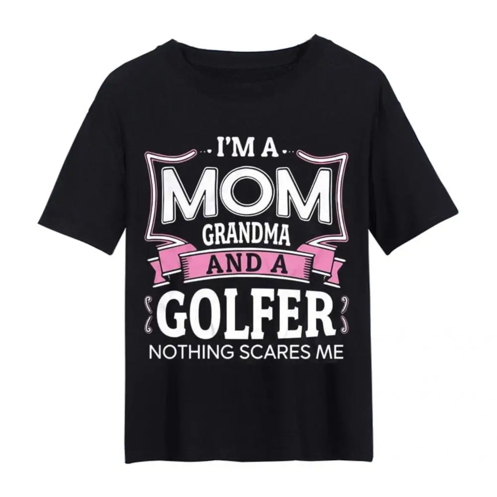 

Обычная Свободная Женская футболка на день матери, женская футболка из полиэстера, тонкая работа