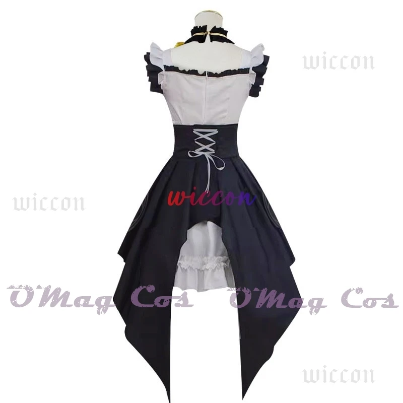 Аниме игра синий архив Iochi Mari косплей костюм женское платье для девочек парик