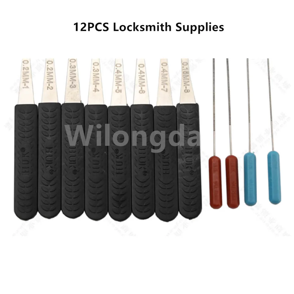 

Набор отмычек для удаления сломанных ключей, автоматические Крючки из нержавеющей стали, ручные инструменты «сделай сам», 12 шт.