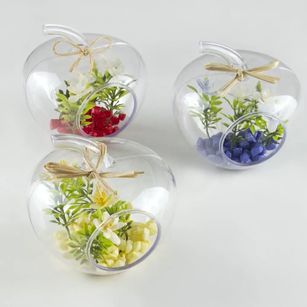 

Apple figured flower terrarium
