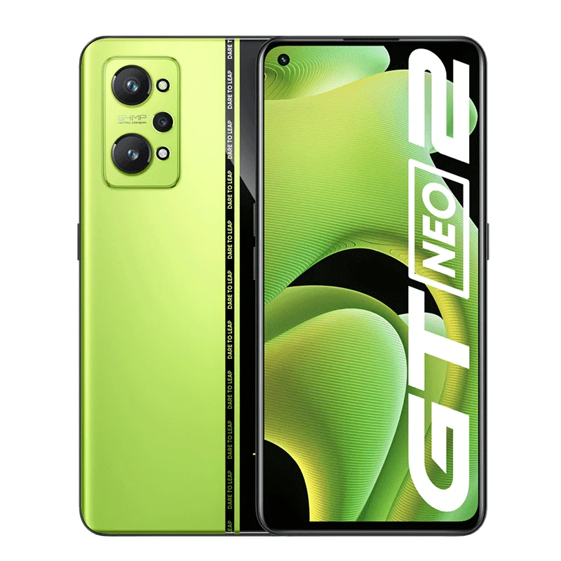global rom realme gt neo 2 5g mobile phone snapdragon 870 64mp 5000mah 65w fast charge 6 62 amoled 120hz dc dimming nfc free global shipping